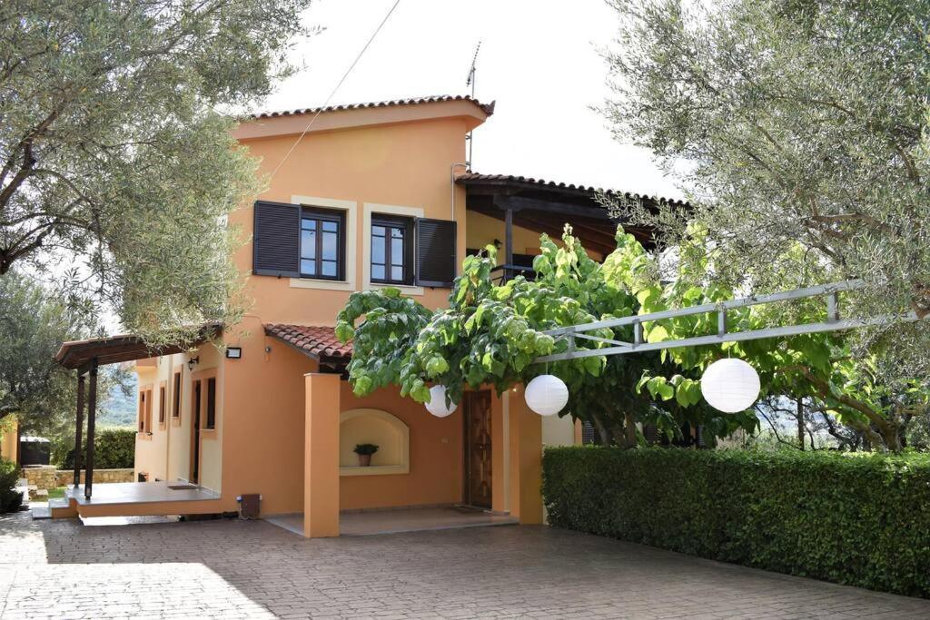 Ampelos Hillside Villa Акрата Экстерьер фото